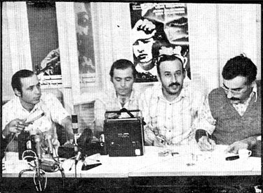 PLO press conference